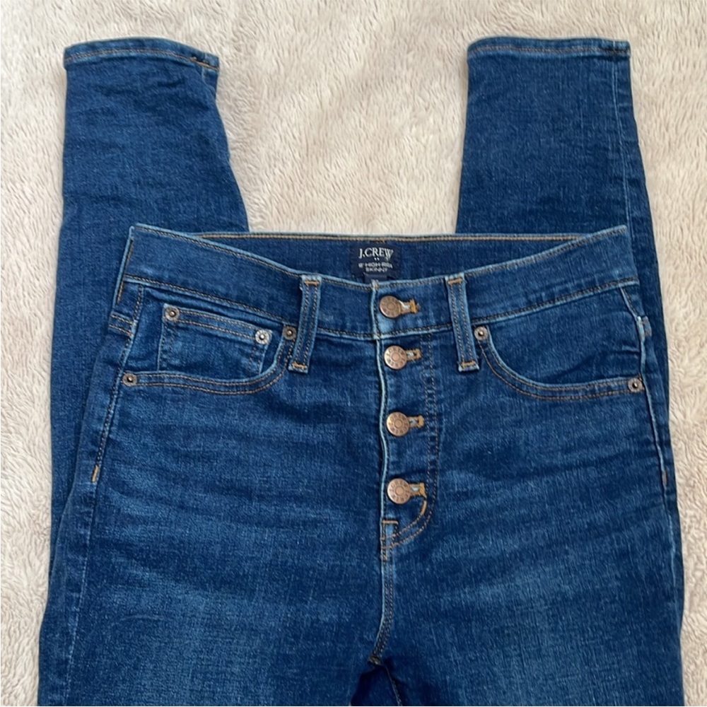 J. Crew 10” High-Rise Skinny Jeans - Picture 4 of 6